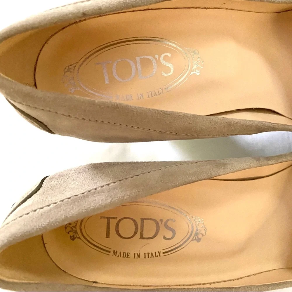 SOLD! 💚 Tod’s Jodie Horsebit Pumps NWOB - Picture 7 of 13